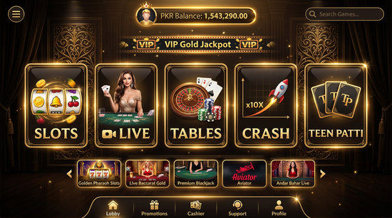 Main screen of lucky aviator casino page for PK players - 4